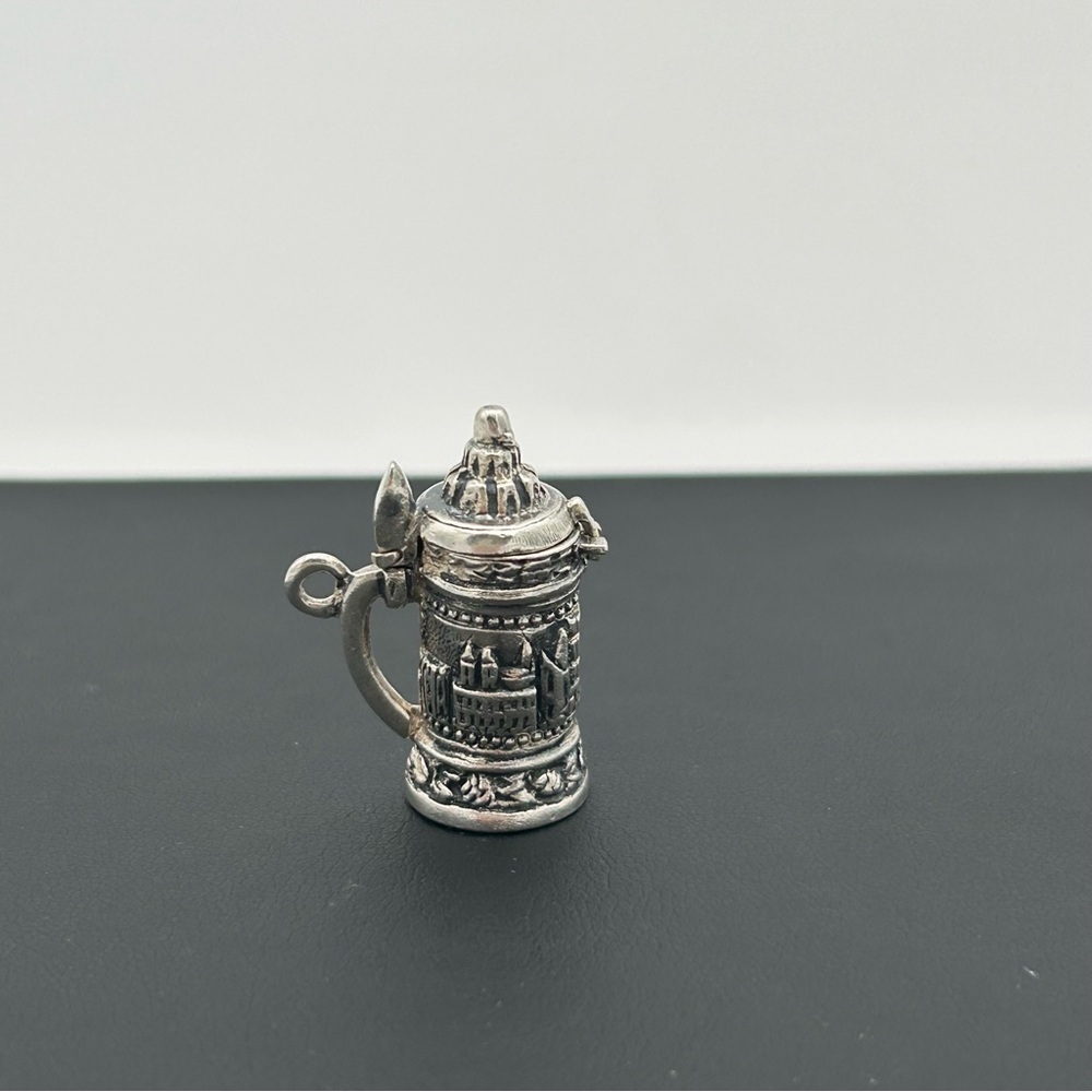 Vintage Sterling Silver Beer Stein Charm